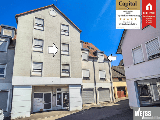 Wohnung zum Kauf 140.000 € 2 Zimmer 48 m² 2. Geschoss Bad Mergentheim Bad Mergentheim 97980