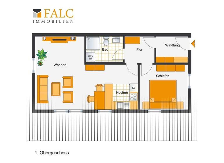 Wohnung zum Kauf provisionsfrei 2 Zimmer 58 m² 2. Geschoss Köngen 73257
