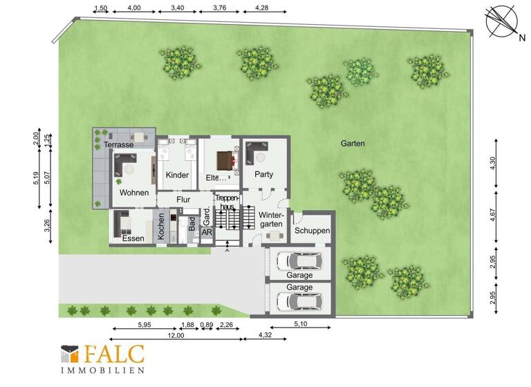 Mehrfamilienhaus zum Kauf 550.000 € 11 Zimmer 257,3 m² 1.002 m² Grundstück Hügelsheim 76549