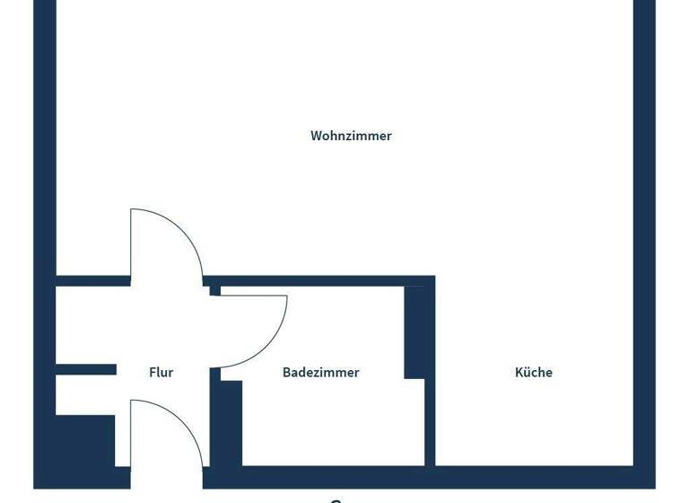 Studio zum Kauf 125.000 € 1 Zimmer 36 m² 2. Geschoss Strausberg 15344