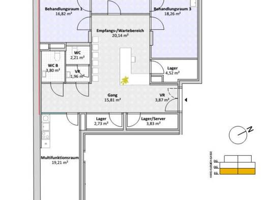Praxisfläche zum Kauf 599.000 € 5 Zimmer Hans-Kudlich-Gasse Gänserndorf 2230