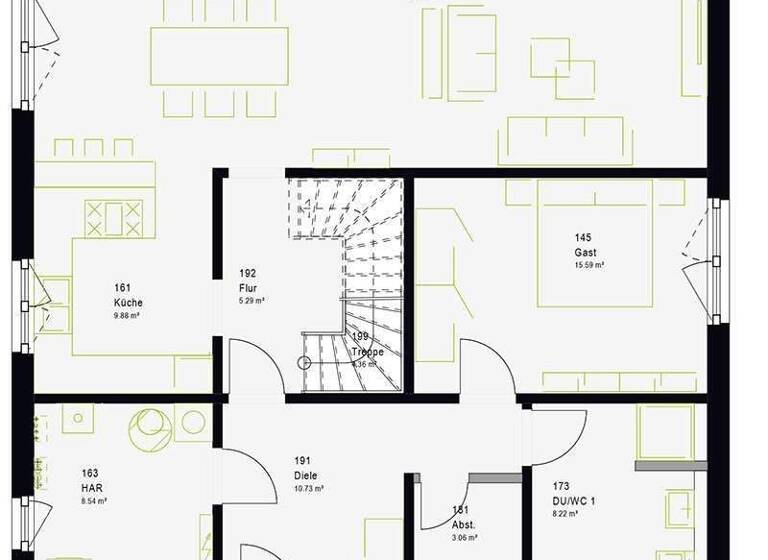 Einfamilienhaus zum Kauf - Erstbezug provisionsfrei 516.690 € 6 Zimmer 210 m² 630 m² Grundstück Saarwellingen 66793