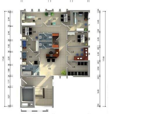 Praxis zur Miete provisionsfrei 135 m² Bürofläche Hanau Hanau 63450