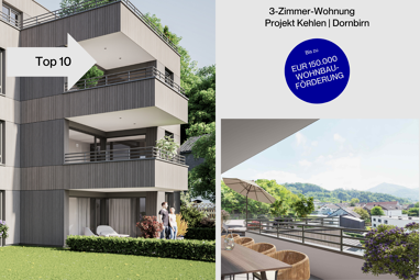 Wohnung zum Kauf provisionsfrei 549.000 € 3 Zimmer 73 m² 2. Geschoss Kehlerstraße Dornbirn 6850