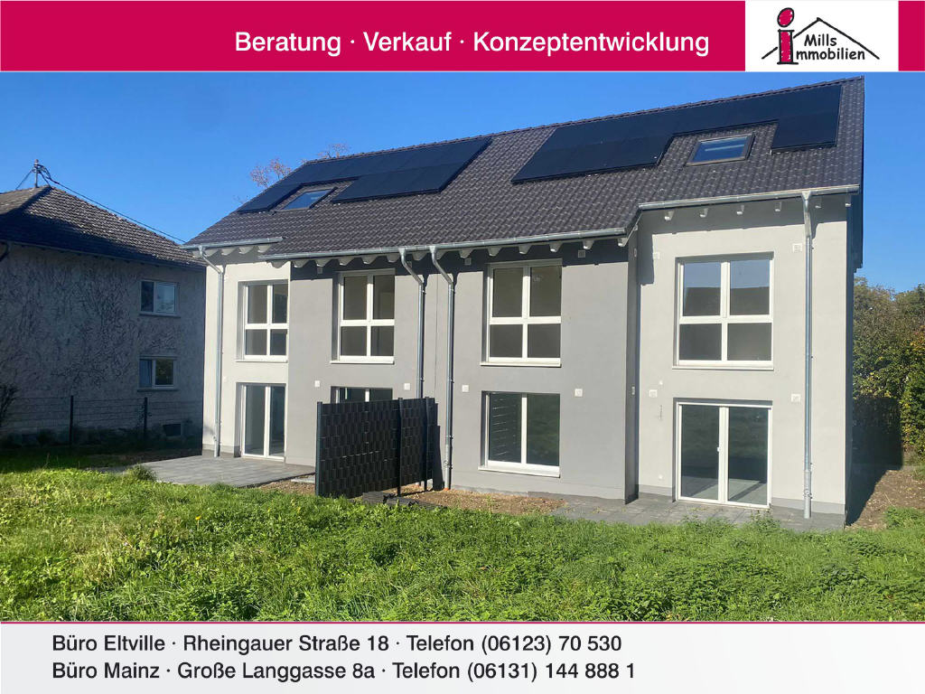 Doppelhaushälfte zum Kauf 598.400 € 5 Zimmer 148 m²<br/>Wohnfläche 380 m²<br/>Grundstück Undenheim 55278