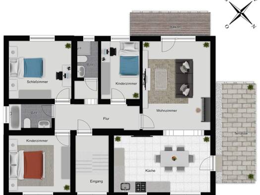 Wohnung zur Miete 3.000 € 4 Zimmer 110 m² Heusenstamm 63150