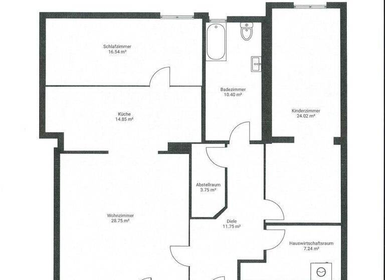 Wohnung zur Miete 760 € 3 Zimmer 117 m² EG frei ab 01.04.2026 Eckersbach Zwickau / Auerbach 08066