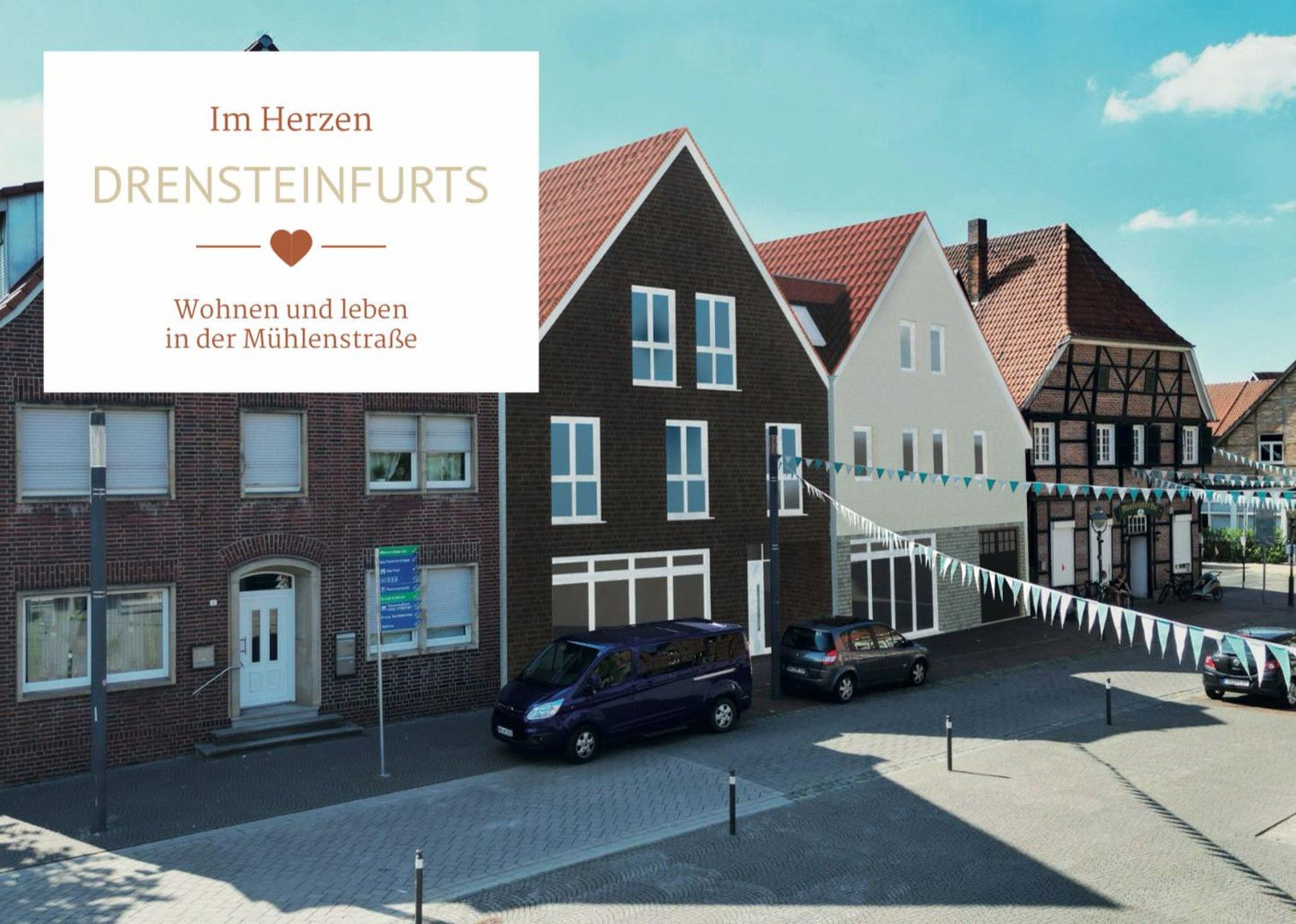 Maisonette zum Kauf provisionsfrei 443.000 € 4 Zimmer 98,4 m²<br/>Wohnfläche 1.<br/>Geschoss Mühlenstr. 3 Drensteinfurt Drensteinfurt 48317