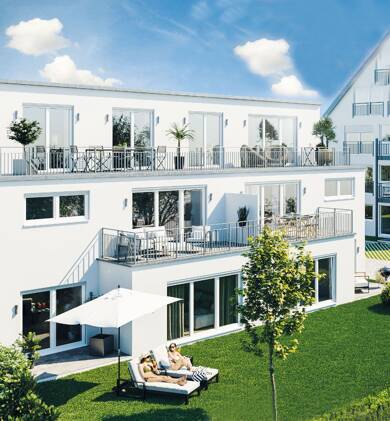 Penthouse zum Kauf - Neubau 890.000 € 3 Zimmer 131 m² 2. Geschoss Augsburger Strasse 35b Gersthofen Gersthofen 86368