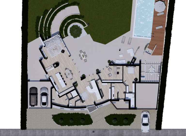 Villa zur Miete 12.500 € 7 Zimmer 423 m² 1.620 m² Grundstück frei ab 01.08.2026 Grünwald 82031