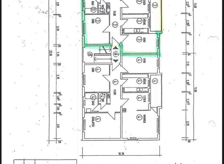 Wohnung zum Kauf provisionsfrei als Kapitalanlage geeignet 199.000 € 4 Zimmer 90,4 m² Danziger Straße 9 Fritzlar 34560