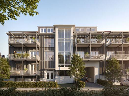 Wohnung zum Kauf - Neubau provisionsfrei 420.000 € 2 Zimmer 62 m² Geschoss 3/4 Kaiserstraße 38 Pfullingen 72793