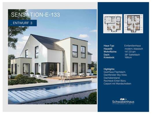 Einfamilienhaus zum Kauf provisionsfrei 965.734 € 5 Zimmer 147 m² 1.258 m² Grundstück Mahlsdorf Berlin 12623