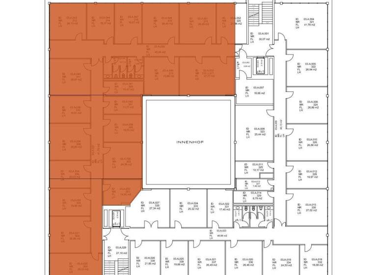Bürofläche zur Miete 6,50 € 436 m² Bürofläche Landsberger Straße 266 Mahlsdorf Berlin 12623