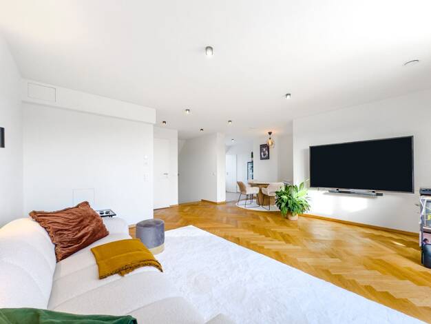 Wohnung zur Miete 2.345 € 3 Zimmer 105,1 m² 7. Geschoss Am Wehrhahn 43 Pempelfort Düsseldorf 40211