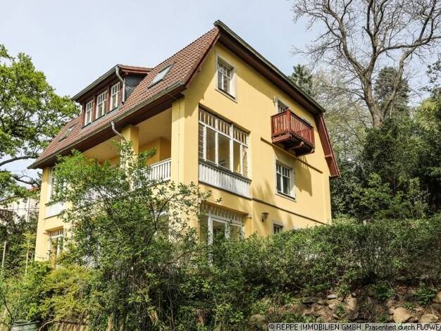Villa zum Kauf 1.250.000 € 7 Zimmer 255 m² 2.098 m² Grundstück frei ab sofort Kotzschweg 28 Loschwitz/Wachwitz Dresden 01326