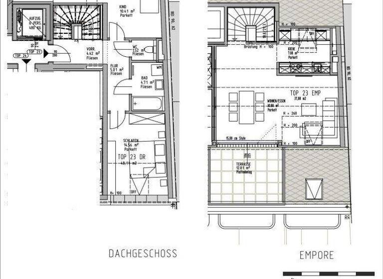 Wohnung zur Miete 990 € 3,5 Zimmer 86,1 m² Andreas-Hofer-Straße Waldegg Linz 4020