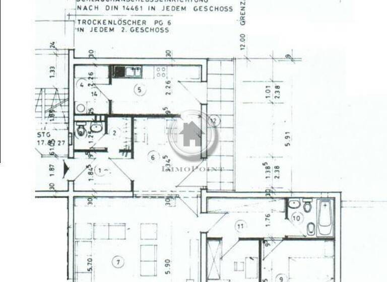 Wohnung zur Miete 880 € 3,5 Zimmer 110 m² 3. Geschoss Hohenlimburg Hagen 58119