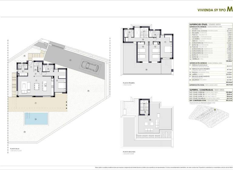 Villa zum Kauf 894.700 € 4 Zimmer 183 m² 435 m² Grundstück Polop 03520
