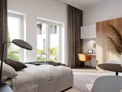 Studio zum Kauf - Neubau provisionsfrei als Kapitalanlage geeignet 215.900 € 1 Zimmer 27,6 m² Kumpfmühler Straße 63A Kumpfmühl-Ziegetsdorf-Neuprüll Regensburg 93051