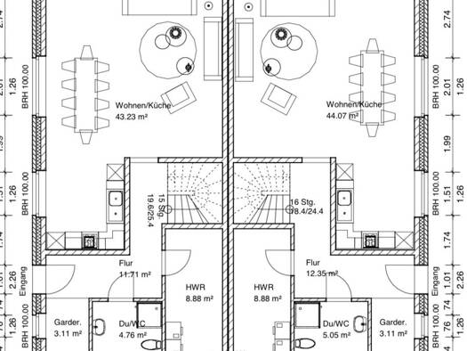 Doppelhaushälfte zur Miete 1.580 € 4 Zimmer 140 m² 286 m² Grundstück Sassenberg 48336