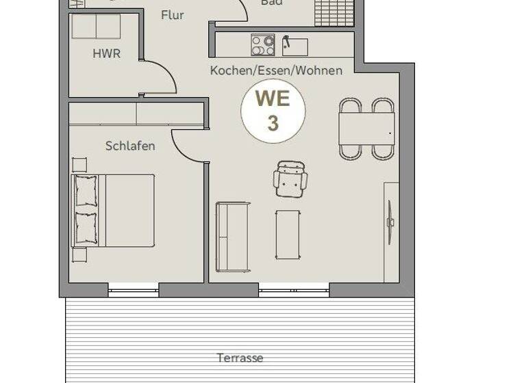 Wohnung zur Miete 999 € 2 Zimmer 74 m² Annerod Fernwald-Annerod 35463