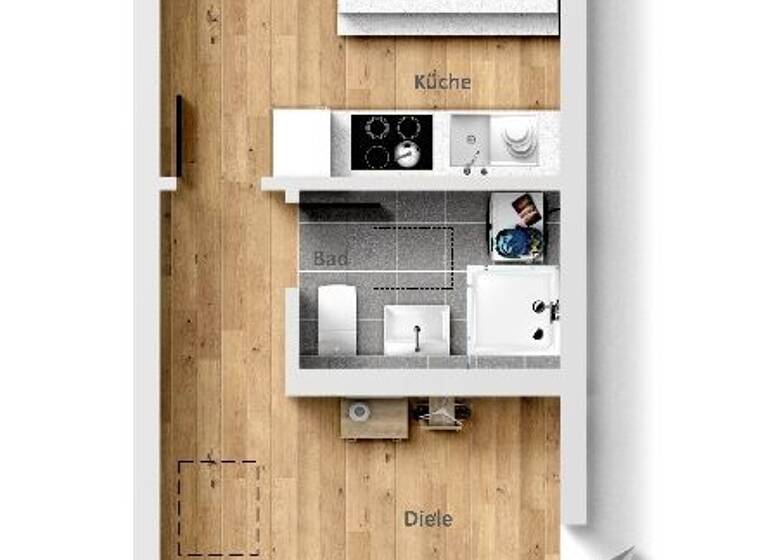 Wohnung zum Kauf 167.000 € 2 Zimmer 54 m² 3. Geschoss Quettingen Leverkusen 51381