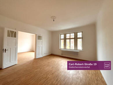 Wohnung zur Miete 1.500 € 3 Zimmer 136,3 m² 1. Geschoss Carl-Robert-Straße 19 Giebichenstein Halle 06114