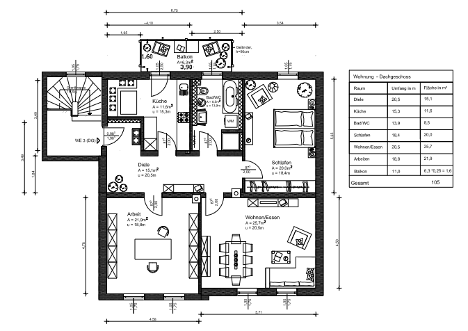 Wohnung zum Kauf provisionsfrei 126.000 € 3 Zimmer 105 m²<br/>Wohnfläche ab sofort<br/>Verfügbarkeit Am Ziegelwall Nordostring Bautzen 02625