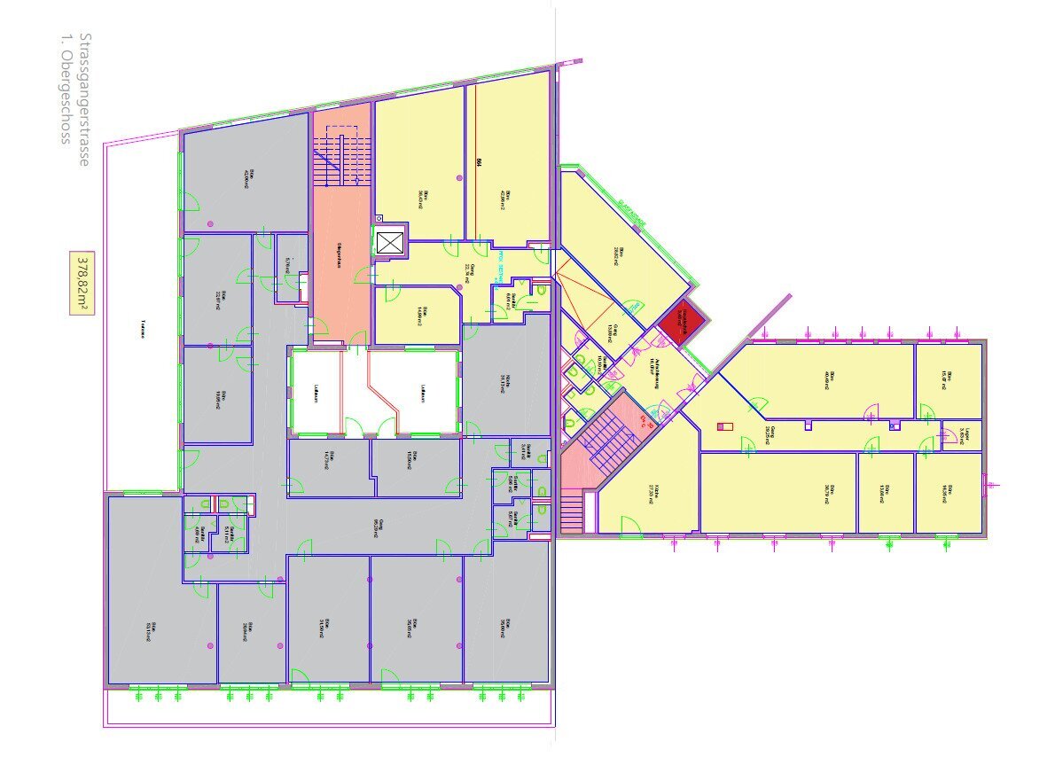 Büro-/Praxisfläche zur Miete 3.334 € 10 Zimmer Straßganger Straße Straßgang Graz 8054