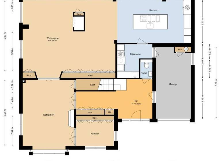 Villa zum Kauf 1.690.000 € 9 Zimmer 306 m² 780 m² Grundstück statendam 4 hoofddorp 2134 WX