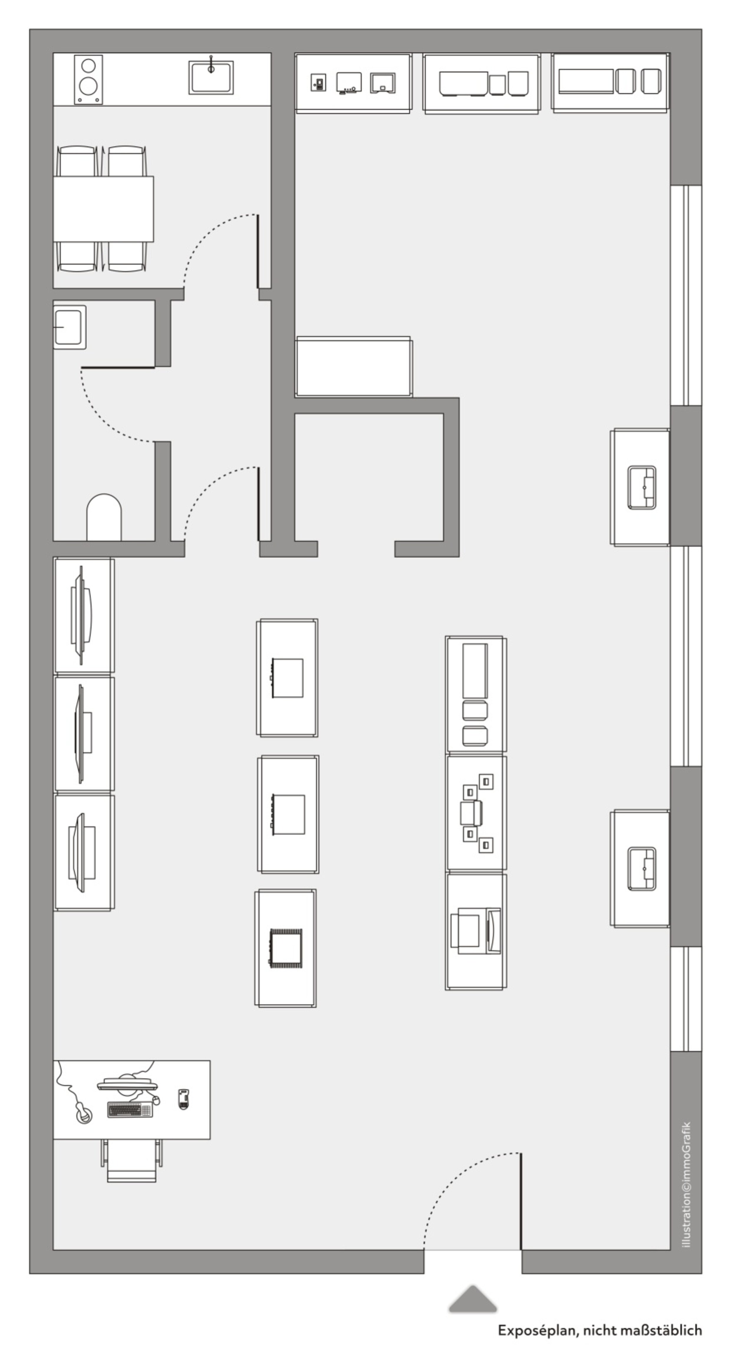 Verkaufsfläche zur Miete 990 € 72,4 m²<br/>Verkaufsfläche Hohenbrunn Hohenbrunn 85662