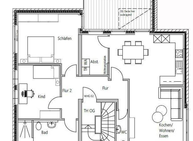 Wohnung zur Miete 1.100 € 3 Zimmer 105 m² 1. Geschoss Cloppenburg 49661