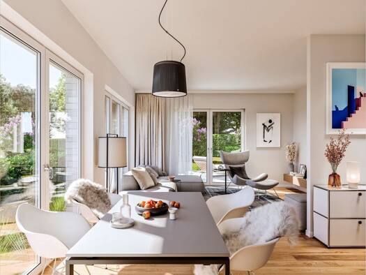 Penthouse zum Kauf - Neubau 745.000 € 3 Zimmer 78,3 m² 2. Geschoss Poppenbütteler Weg 128 - 130 Poppenbüttel Hamburg 22399
