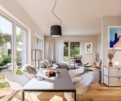 Penthouse zum Kauf - Neubau 745.000 € 3 Zimmer 78,3 m² 2. Geschoss Poppenbütteler Weg 128 - 130 Poppenbüttel Hamburg 22399