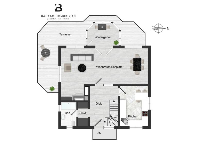 Einfamilienhaus zum Kauf 649.000 € 3 Zimmer 128 m² 449 m² Grundstück Farmsen-Berne Hamburg 22159