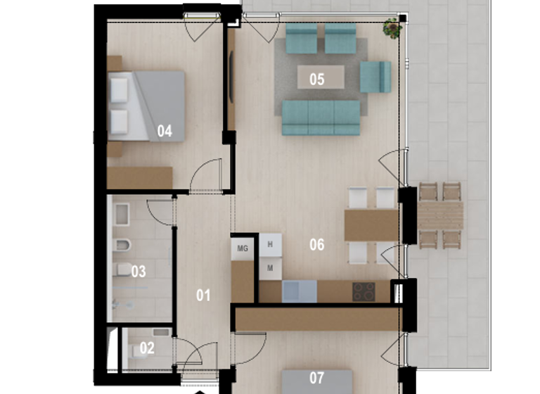 Studio zum Kauf - Erstbezug 487.500 € 3 Zimmer 76 m² frei ab sofort Siófok 8600