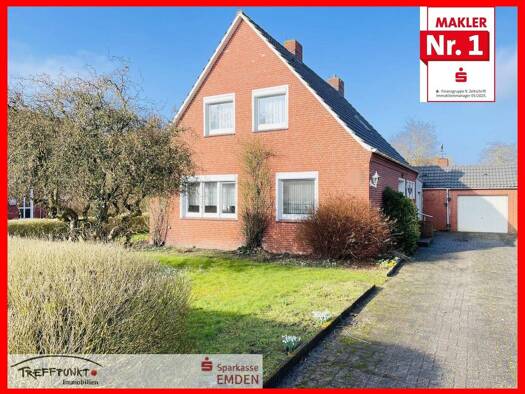 Einfamilienhaus zum Kauf 148.000 € 5 Zimmer 100 m² 911 m² Grundstück Widdelswehr/Jarßum Emden 26725