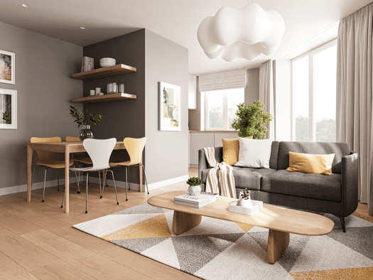 Wohnung zum Kauf - Neubau provisionsfrei 349.990 € 2 Zimmer 51 m² 1. Geschoss Czermaks Garten 3 Zentrum-Ost Leipzig 04103