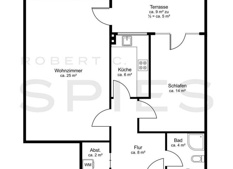 Wohnung zum Kauf 215.000 € 2 Zimmer 64 m² Falkenberg Lilienthal 28865
