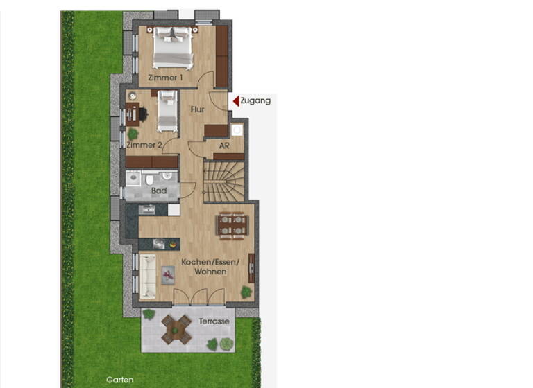 Maisonette zum Kauf 925.000 € 6 Zimmer 153 m²<br/>Wohnfläche EG<br/>Geschoss Freilassing Freilassing 83395