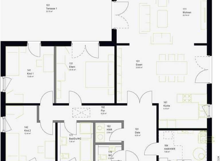 Haus zum Kauf - Erstbezug provisionsfrei 699.000 € 5 Zimmer 168 m² 587 m² Grundstück Drewer Marl 45772