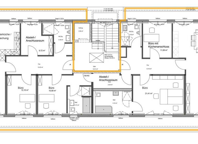 Bürofläche zur Miete 3.552 € 296 m² Bürofläche Innenstadt Bad Oeynhausen 32545