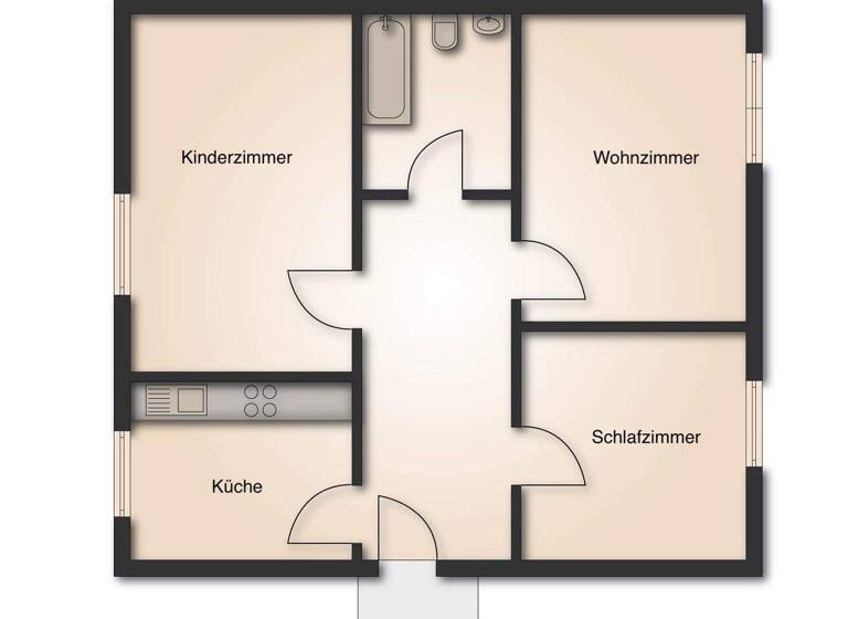Wohnung zum Kauf 189.000 € 3 Zimmer 54,3 m² Linden-Süd Hannover 30449