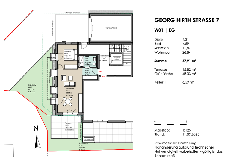 Wohnung zum Kauf - Erstbezug 789.000 € 2 Zimmer 56 m² EG Rottach Rottach-Egern 83700