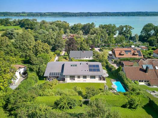 Einfamilienhaus zum Kauf 4.480.000 € 8 Zimmer 342 m² 2.056 m² Grundstück Eching Eching am Ammersee 82279