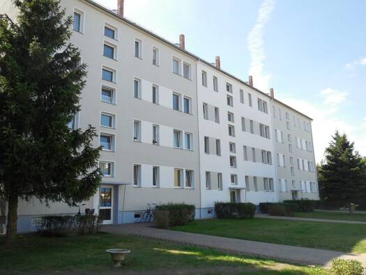 Wohnung zur Miete 273 € 2 Zimmer 46,2 m² 1. Geschoss Hermann-Duncker-Straße 54 Lutherstadt Wittenberg Wittenberg 06886