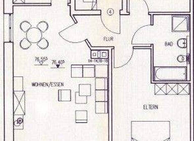 Wohnung zum Kauf 175.000 € 3 Zimmer 92 m² 2 Geschosse frei ab sofort Welver 59514