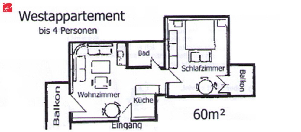 Wohnung zur Miete 820 € 2 Zimmer 58 m²<br/>Wohnfläche Reifnitz 9081