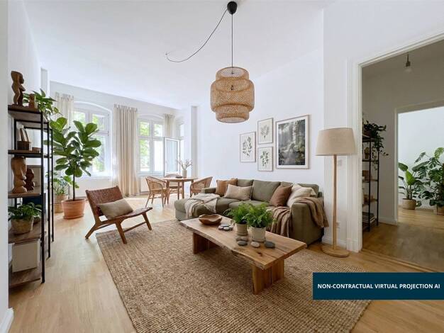 Wohnung zum Kauf 699.500 € 3 Zimmer 103,7 m² 1. Geschoss Scharnweberstraße 18 Friedrichshain Friedrichshain-Kreuzberg 10247
